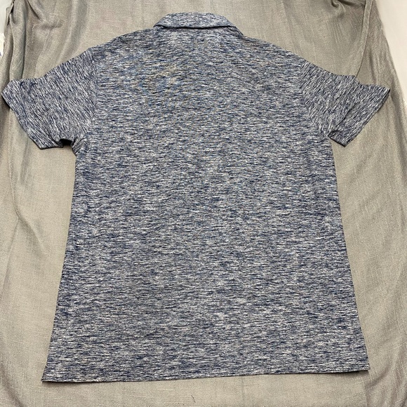 Under Armour UA Heatgear Loose Golf Polo Shirt Mens Large  Blue Short Sleeve - Picture 3 of 7